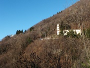 Invernale sul Monte Croce di Muggio dall'Alpe Giumello e a Camaggiore il 22 febbraio 2014 - FOTOGALLERY